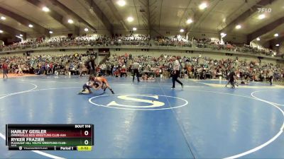 70 lbs Champ. Round 2 - Harley Geisler, Owensville Kids Wrestling Club-AAA vs Ryker Frazier, Pleasant Hill Youth Wrestling Club-AAA