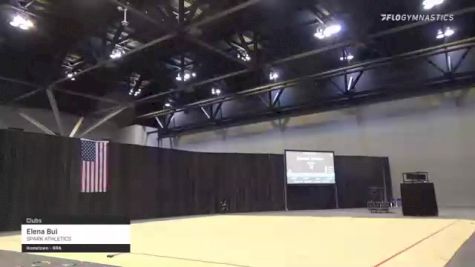 Elena Bui - Clubs, SPARK ATHLETICS - 2021 USA Gymnastics Championships