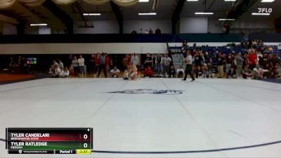 125 lbs Cons. Round 4 - Tyler Ratledge, Messiah vs Tyler Candelari, Bridgewater State