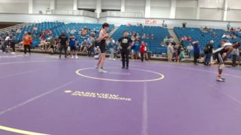 135 lbs Cons. Round 2 - Aaron Wilson, Pontiac Elite vs Eli Penquite, Carmel USA