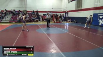 138 lbs Round 1 - Cooper Brooks, Jasper vs Boone Aycock, Homewood Hs