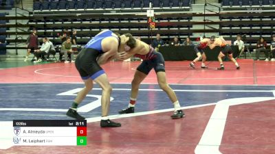 133 lbs Semifinal - Alex Almeyda, Univ Of Pennsylvania vs Mason Leiphart, Franklin & Marshall