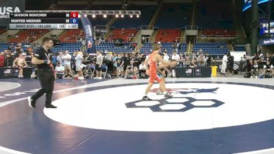 120 lbs Champ. Rd Of 32 - Jaxson Boucher, Michigan vs Hunter Meeker, Ohio