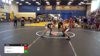 126 lbs Round Of 32 - Kenny Hauck, Orange And Blue Gators vs Ethan Byrd, Barron Collier