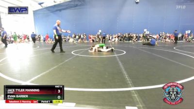 84 lbs Cons. Round 2 - Jace Tyler Manning, Derby vs Evan Barber, Paola