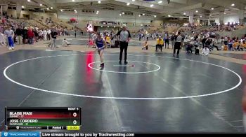 113 lbs Semis & 1st Wb (8 Team) - Chase Walker, Cleveland vs Noah Hajek, Summit
