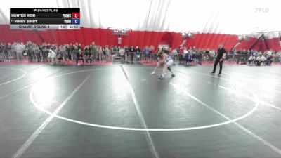 132 lbs Champ. Round 1 - Hunter Reid, Prairie Du Chien Wrestling Club vs Vinny Sindt, Victory School Of Wrestling
