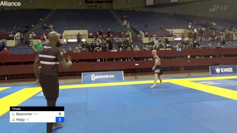 Lonnie Bascome vs Jason Hagy 2024 Pan IBJJF Jiu-Jitsu No-Gi Championship