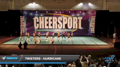 Twisters - Hurricane [2022 L1 Youth - Small Day 1] 2022 CHEERSPORT Cartersville Classic