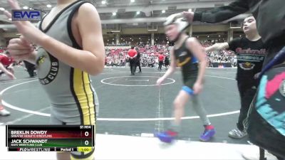 49 lbs Cons. Round 3 - Jack Schwandt, Hays Wrestling Club vs Breklin Dowdy, Greater Heights Wrestling