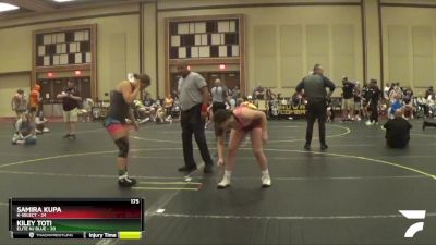 175 lbs Round 2 (4 Team) - Kiley Toti, Elite NJ Blue vs Samira Kupa, K-Select