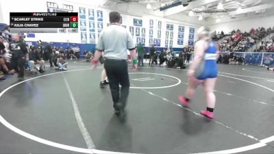 190 lbs Cons. Round 4 - Scarlet Strike, El Toro vs Julia Chavez, Los Altos