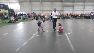 40-48 lbs Round 3 - Rosalee Bell, Unattached vs Leon Smith, Medina