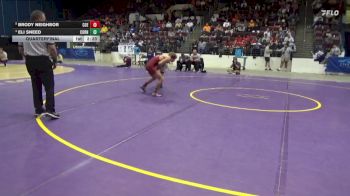133 lbs Quarterfinal - Brody Neighbor, Coe vs Eli Sneed, Cornell College