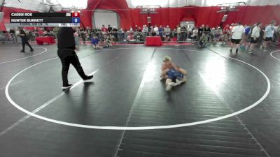 113 lbs Cons. Rd Of 16 - Caden Roe, Jackrabbit Wrestling Academy vs Hunter Burnett