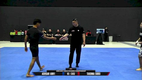 Takuma Sudo vs Ashgar Arifi 2025 ADCC Asia & Oceania Championship