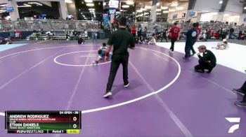 98 lbs 3rd Place Match - Ethan Daniels, Texas Select Wrestling vs Andrew Rodriguez, Gracie Barra Westchase Wrestling Club
