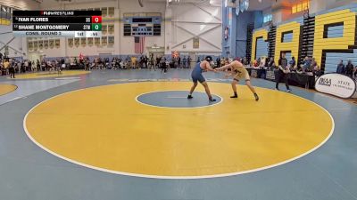 215 lbs Cons. Round 2 - Ivan Flores, Sussex Central H S vs Shane Montgomery, Saint Marks H S