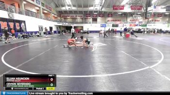 125 lbs Cons. Semi - Elijah Asuncion, Missouri Valley vs Cevion Severado, Unattached Grand View (Iowa)