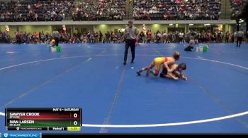 80 lbs Champ. Round 1 - Sawyer Crook, RT Elite vs Ivan Larsen, MN Elite