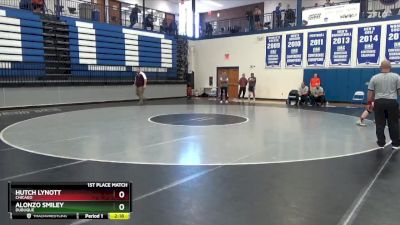 174 lbs 1st Place Match - Alonzo Smiley, Dubuque vs Hutch Lynott, Chicago