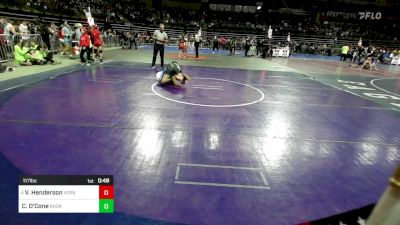 117 lbs Quarterfinal - Violet Henderson, Vernon vs Cecilia O'Cone, Shore Thing WC