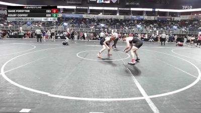 192 lbs Consi Of 8 #2 - Gage Forsythe, Cheatham County Wrestling Club vs Kolby Coffey, Herrin Tigers