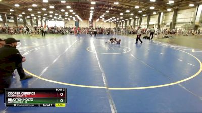 60 lbs Rd# 4- 2:00pm Friday Final Pool - Cooper Cerefice, Nauman Green vs Braxton Holtz, Westshore D.S