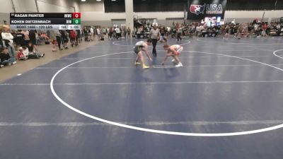 120 lbs Champ. Rd Of 32 - Kohen Dietzenbach, DC Elite Wrestling vs Kagan Painter, Bad Karma Wrestling Club