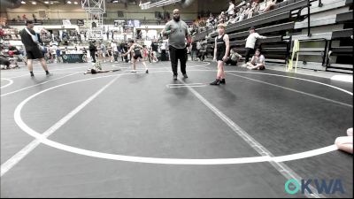 75-83 lbs Consolation - Ayden Barnard, ARDMORE TAKEDOWN CLUB vs Asher Jordan, Carl Albert