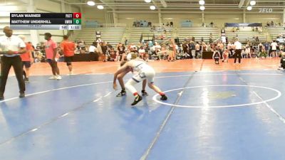 106 lbs Rr Rnd 1 - Dylan Warner, Patton Trained Red - HSB vs Matthew Underhill, Owen Valley - HSB