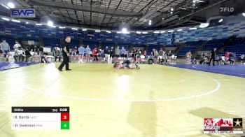 100 lbs Semifinal - Grady Swalberg, Sanderson Wrestling Academy vs Damien Yeoman, Sebolt Wrestling Academy