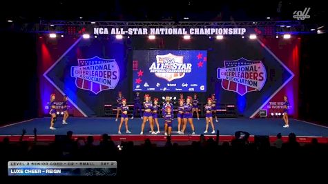 Luxe Cheer - Reign [2026 L3 Senior Coed - D2 - Small Day 2] 2026 NCA All-Star National Championship