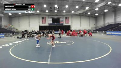 138 lbs Finals (4 Team) - Karahn King, John H Glenn HS vs Jon Cynar, Plainedge