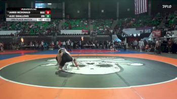 5A 175 lbs 3rd Place Match - Alec Swallows, Springville vs James Mcdonald, Moody Hs