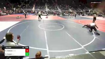 49 lbs Round Of 32 - Kaison Season, Umpqua WC vs Sadie Sweat, Kalispell WC