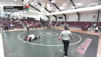 197 lbs 1st Place Match - Jadaan Anderson, University Of The Ozarks vs Kevin Shaw, Huntingdon
