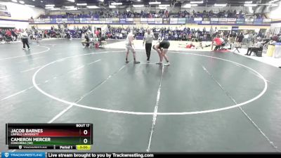 285 lbs Champ. Round 1 - Cameron Mercer, Concordia (WI) vs Jacob Barnes, Linfield University