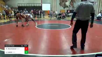 172 lbs Quarterfinal - Adam Stockbower, Northeastern vs Jamal Lewis, York Suburban