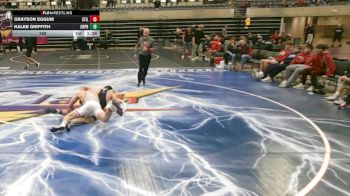160 lbs Round 3 (4 Team) - Kaleb Griffith, Creighton Prep, NE vs Grayson Eggum, Stillwater, MN