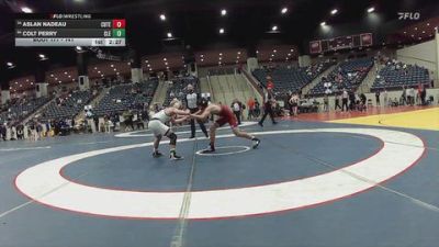 141 lbs Cons. Round 2 - Aslan Nadeau, Cumberland (Tenn.) vs Colt Perry, Cleary University