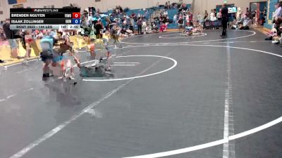 144 lbs Cons. Semis - Brenden Nguyen, Fighting Squirrels Wrestling Club vs Isaak Zollinger, East Idaho Elite Wrestling Club