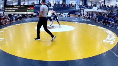 150 lbs Round 1 (16 Team) - Coleton Young, Long County vs Ryan Rector, Harlem