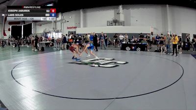 132 lbs Cons. Round 2 - Joseph Jaburek, Illinois vs Lars Soles, Ohio