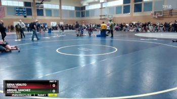 115lbs Champ. Round 2 - Siena Venuto, Yelm (Girls) vs Abigail Sanchez, Skyview (Girls)