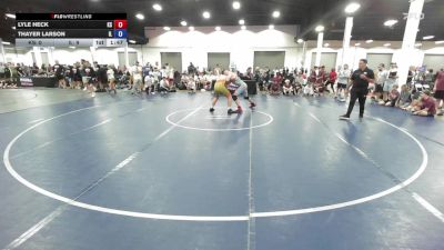 175 lbs Lyle Heck, Kansas vs Thayer Larson, Illinois