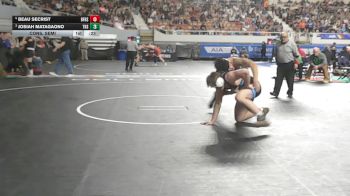 192-D4 Cons. Semi - BEAU SECRIST, Benjamin Franklin High School vs Josiah Matagaono, Thatcher High School