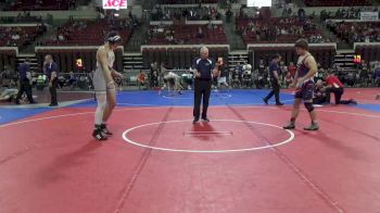 186 lbs Cons. Round 5 - Noah Guisinger, Team Saltzman vs Kaiden Dolan, Mine Yard Dogs Wrestling Club