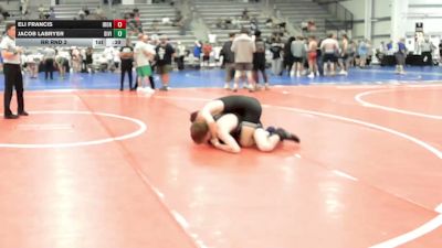 138 lbs Rr Rnd 3 - Eli Francis, Iron Faith Gold - HSB vs Jacob Labryer, Division-1 Training Center - HSB