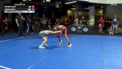 92 lbs Quarters - Myles Allen, Super D Wrestling vs Elijah Wiley, Treehouse Wrestling